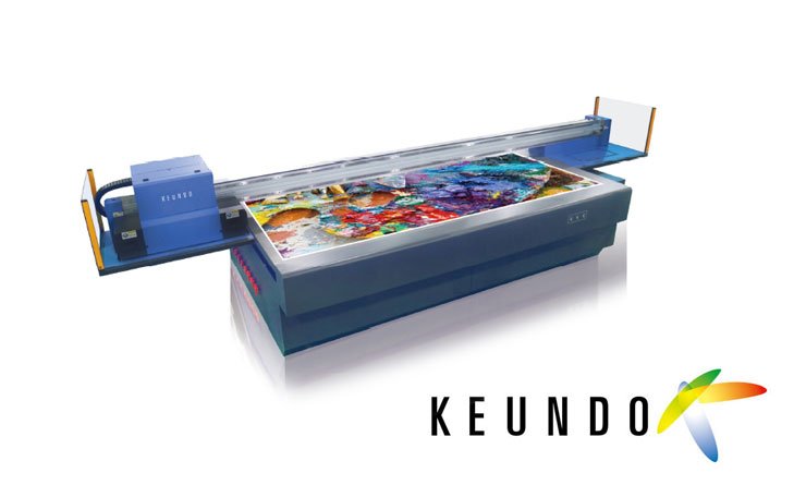 KEUNDO SQ 3216 & 3220 UV Flatbed Printer